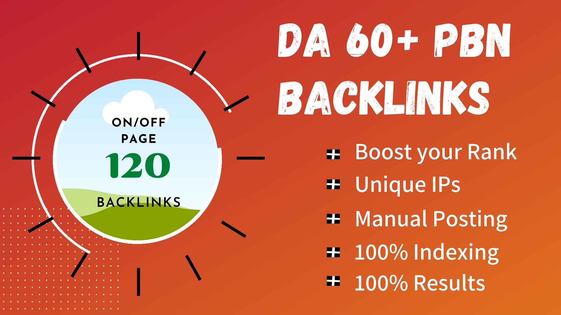 Get 120 High Quality DA 65+ Permanent Quality Dofollo...