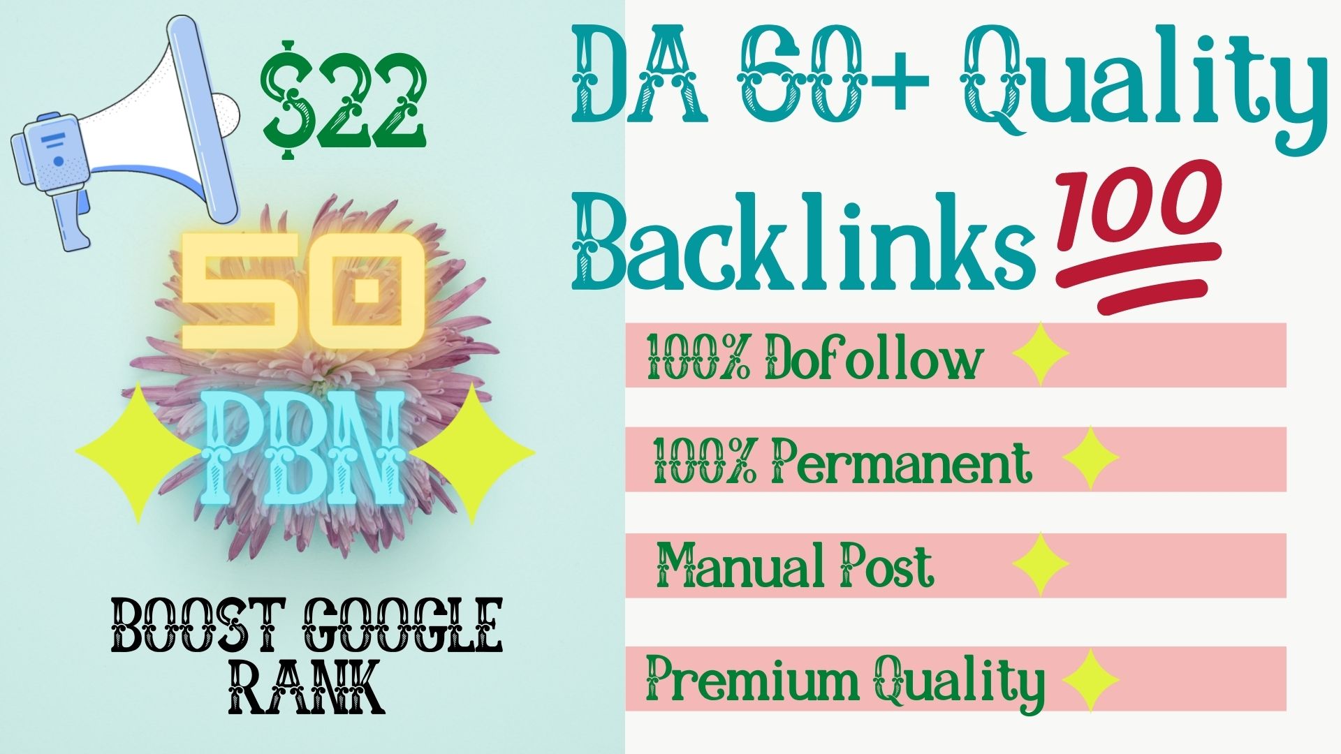 Get 50 High Quality DA 60+ Permanent HomePage Dofollo...