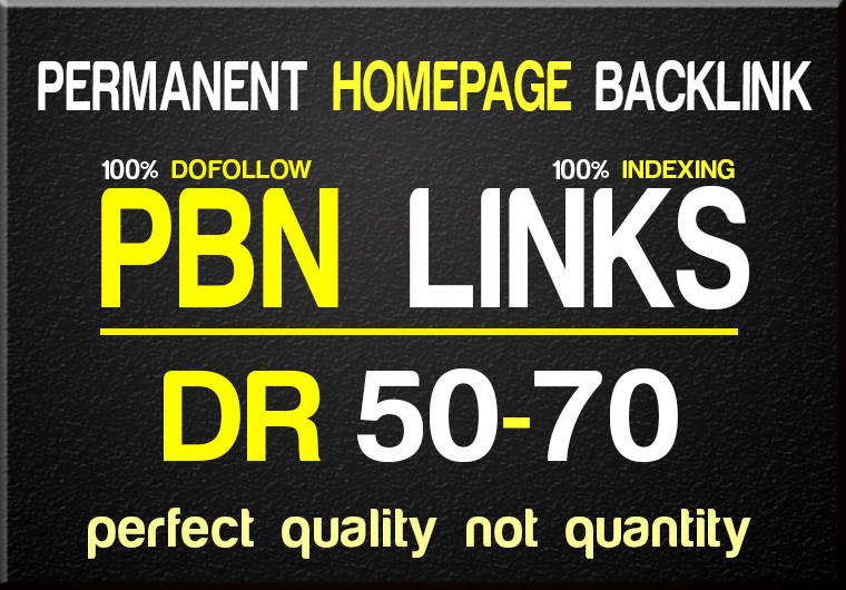 I will 50 PBN DR 50+ high quality PBN Dofollow Backli...