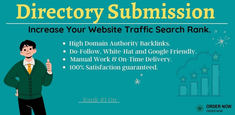 I Will Manually do 100 Do-Follow Directory Submission...