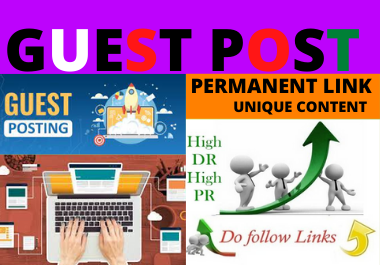I'll write and publish 30 dofollow guest post on High...