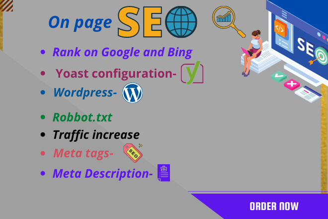I wiil complete SEO for website and rank on Google an...
