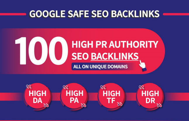 I will Make 100 unique domain SEO backlinks on tf100 ...