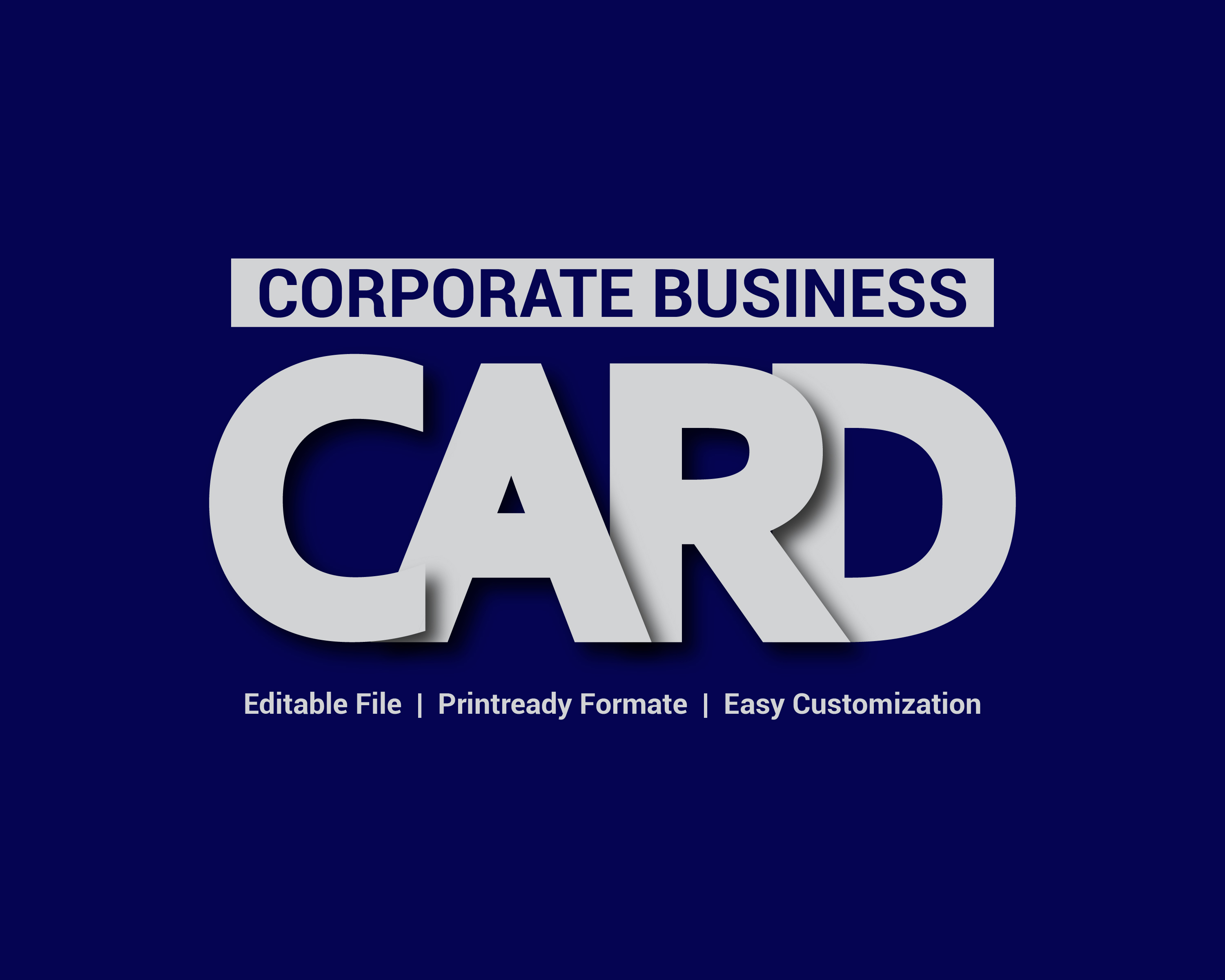 I will Create Professional Corporates business Card D...