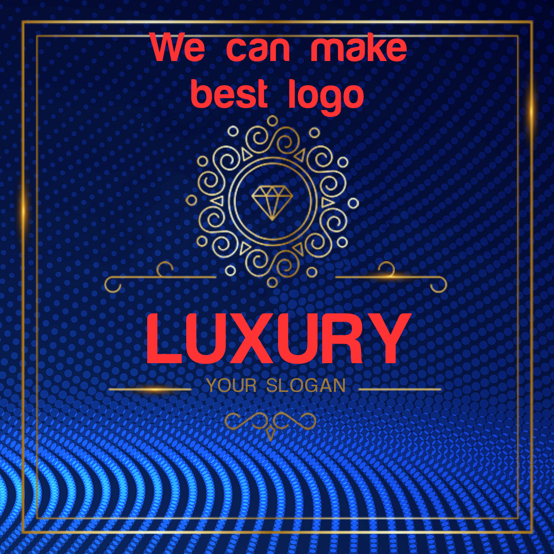 We create luxury world class logo design in short tim...