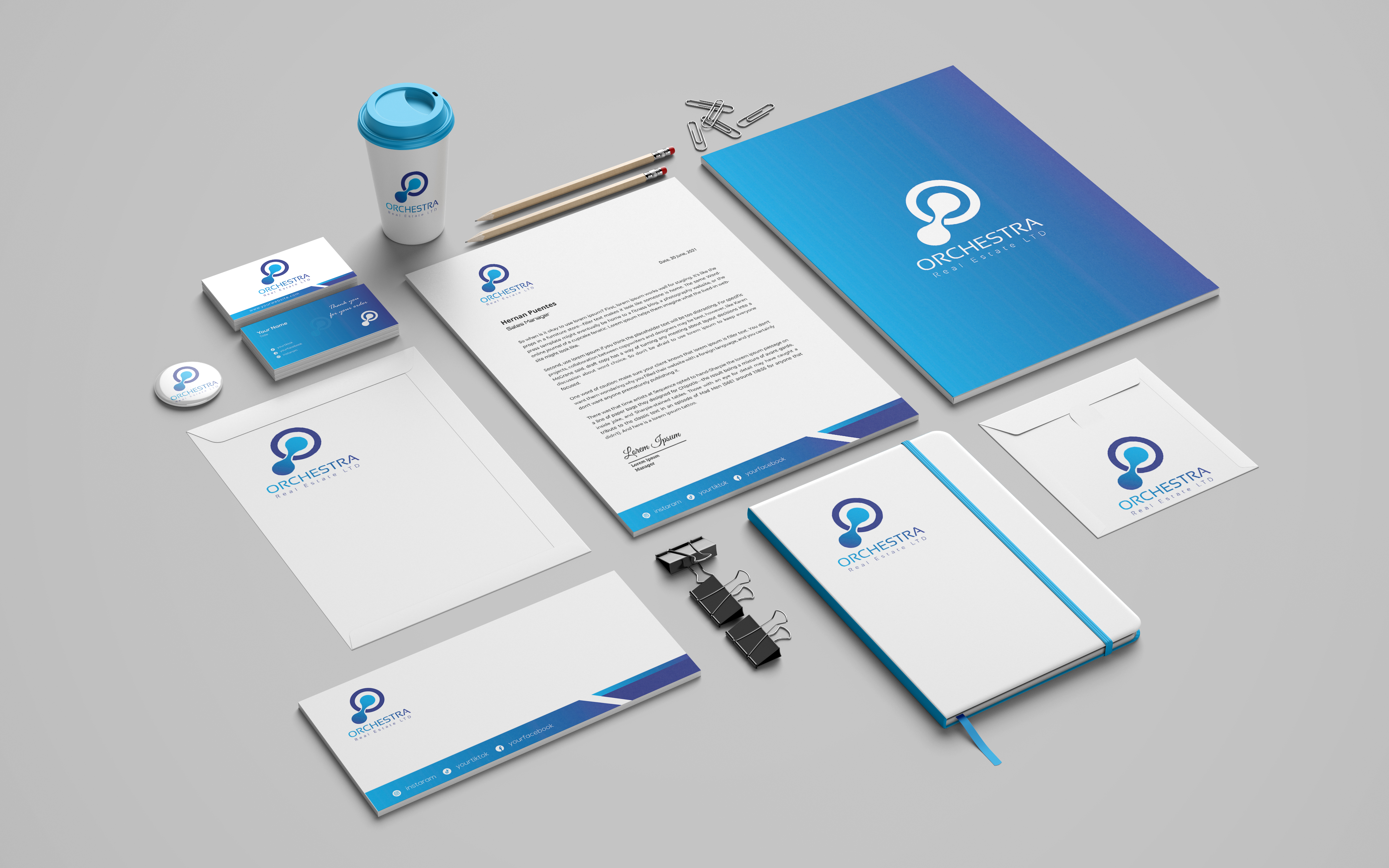 I will design business card, letterhead, and all st...