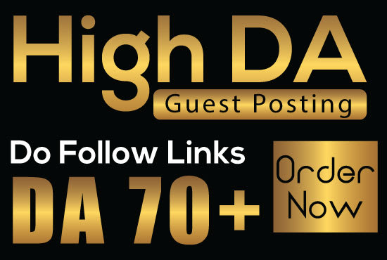I will publish guest posts on high da sites with dofo...