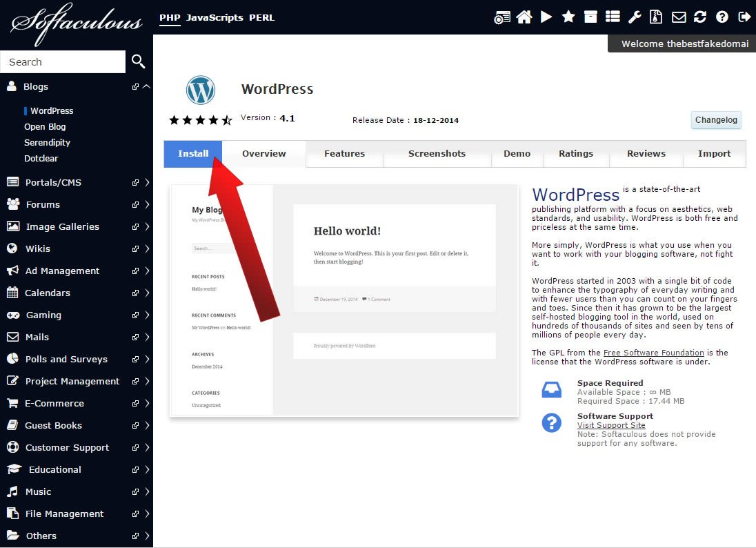 Help you to install WordPress to your hosting, cPane...