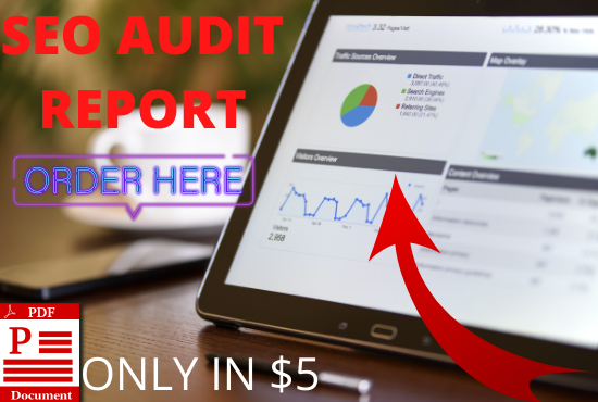 PROVIDE A COMPLETE SEO REPORT WITH ACTION PLAN