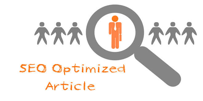 I'll boost SEO article in high impression blog and we...