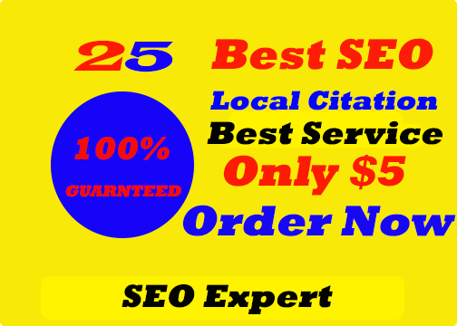 I Will Create 25 High-Quality Local Citations or Loca...