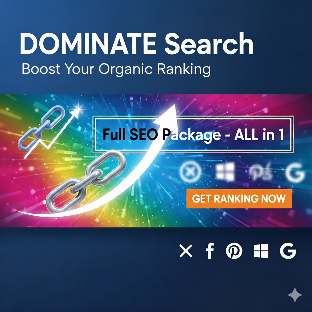 Complete SEO Authority Package All Included SEO Backl...