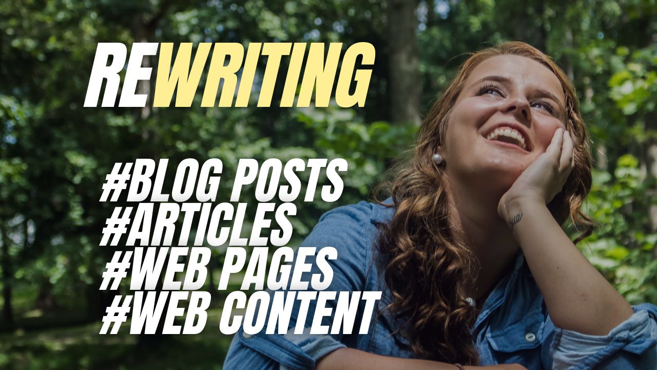 Rewrite & Copyscape Your Articles, Blogs, Web P...