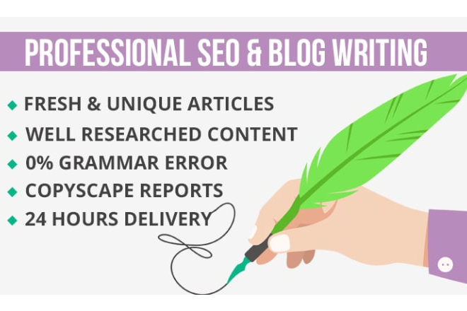 1000 Words high quality SEO blog articles to grow you...
