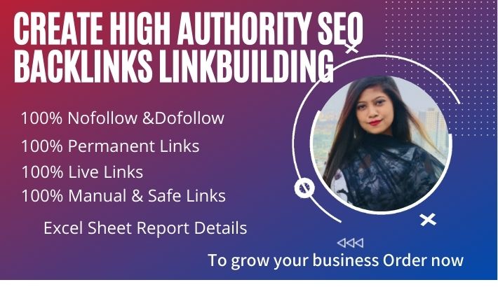 I will create high authority SEO backlinks linkbuildi...
