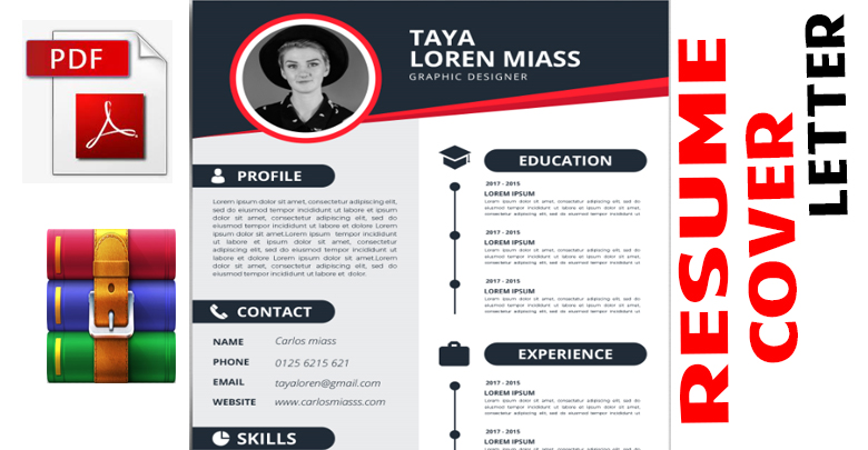 I will design/Create a professional resume CV For You