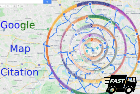 I will create manual 1500 google maps citations for l...