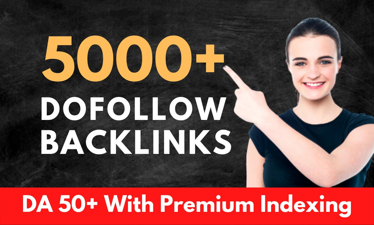 5000 high quality contextual SEO dofollow backlinks s...