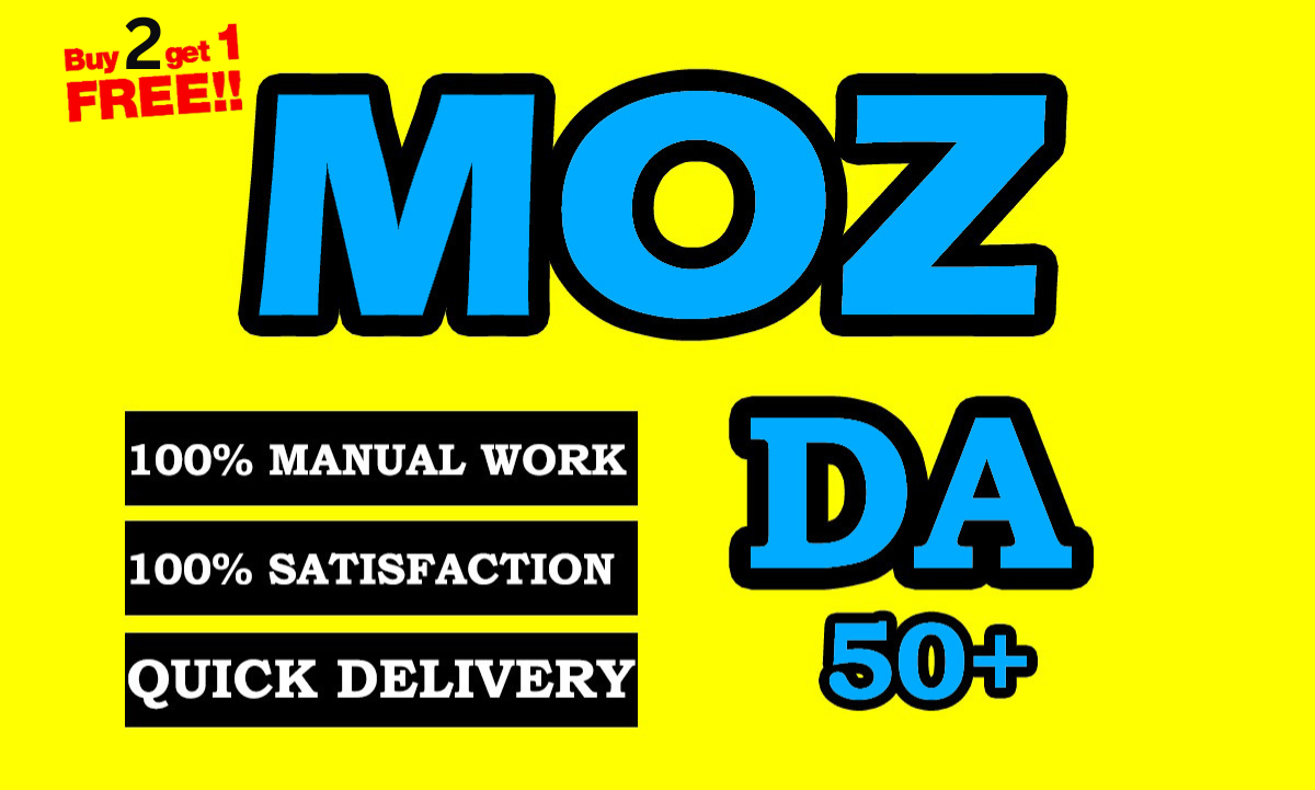 I Will Increase Your Website Moz Da 30 Plus And PA 30...