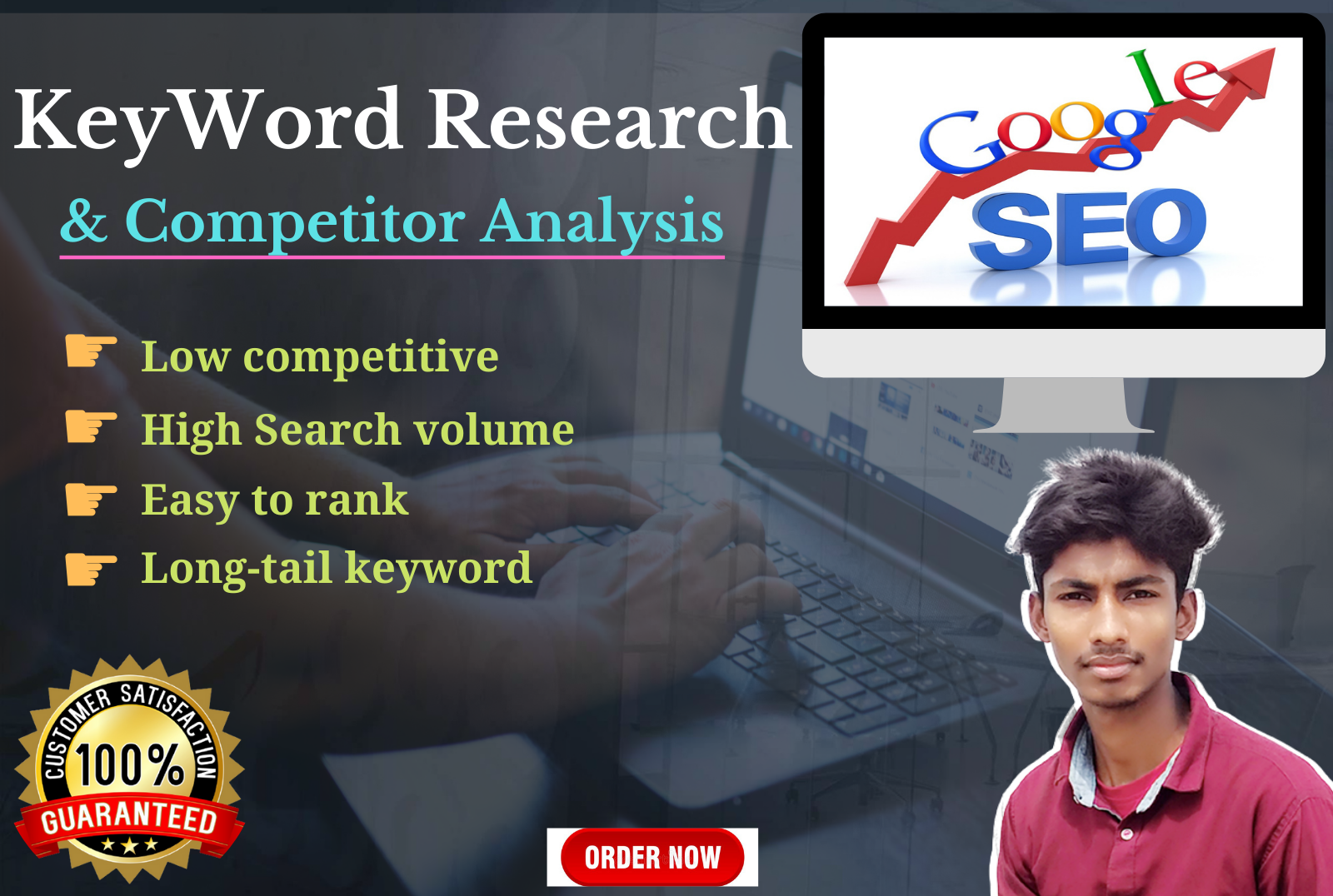 I will do profitable SEO keyword research and competi...