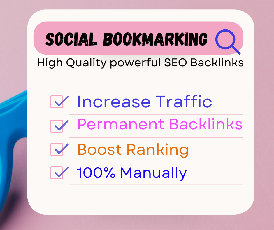 I Will Do 20 High Quality Powerful Social Bookmarking...