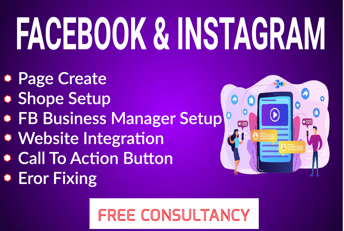 I will setup facebook business manager and create pro...