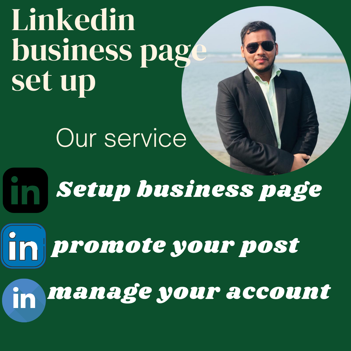 I will profitably promote on linkedin, increase follo...