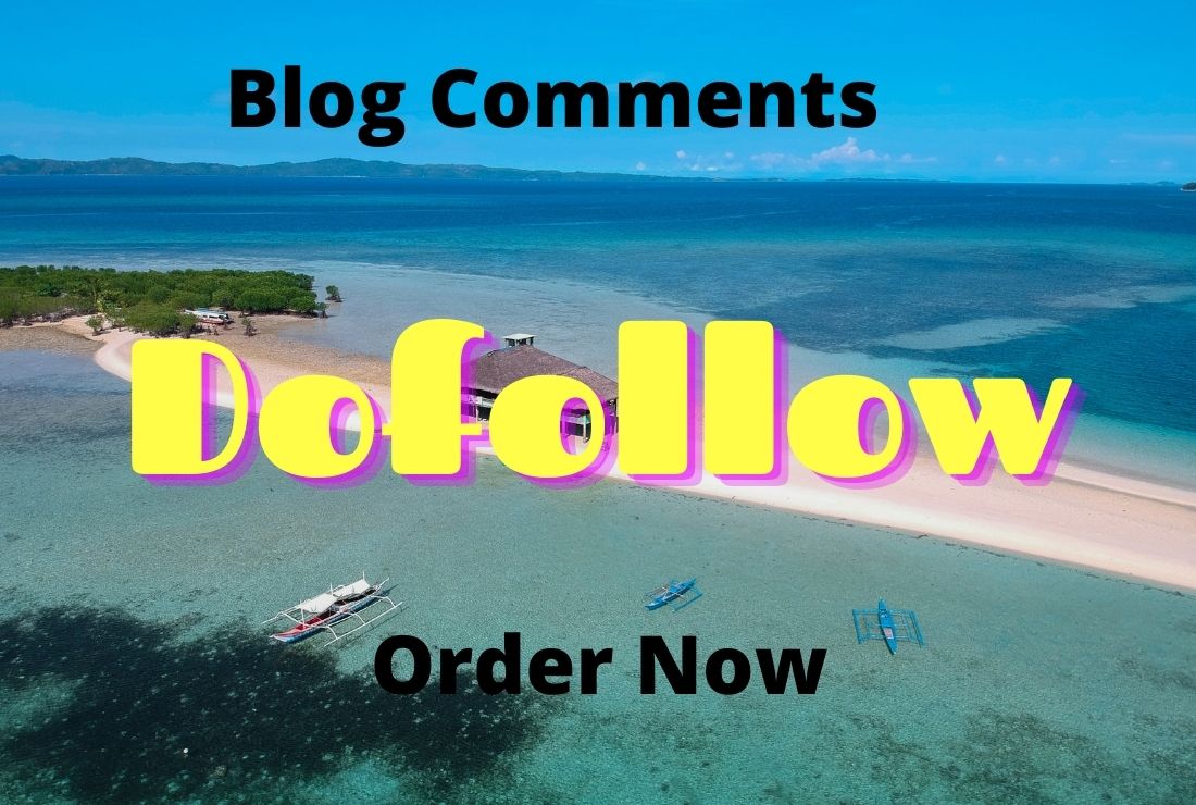 I will do 100 dofollow high quality blog comments bac...