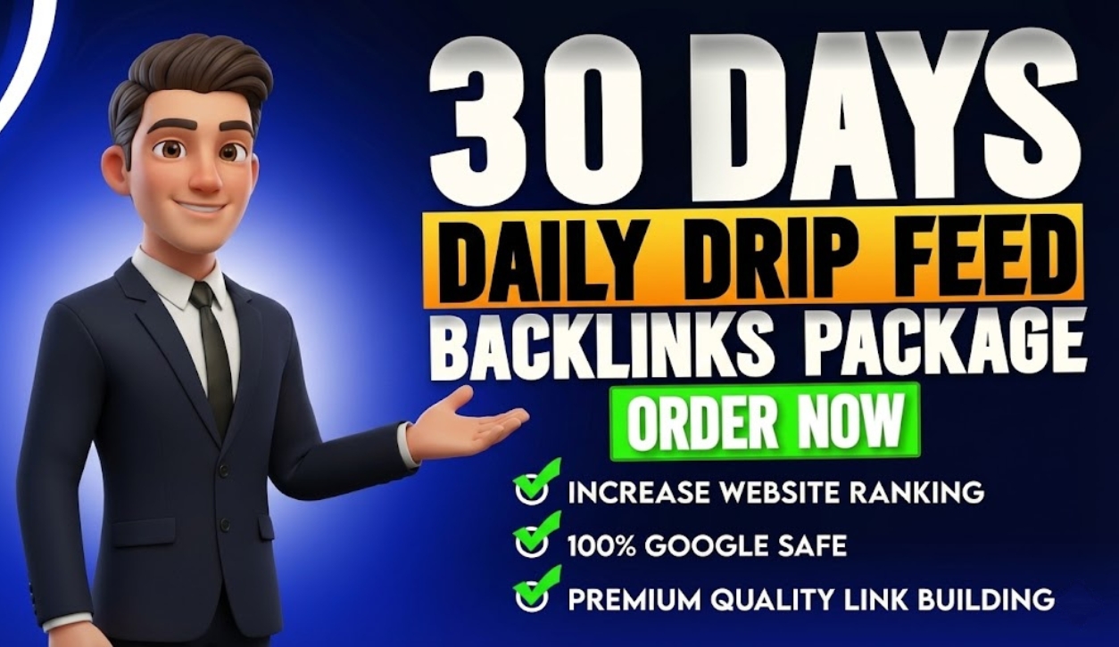 Premium 30 Days Daily Drip Feed SEO Backlinks - High ...