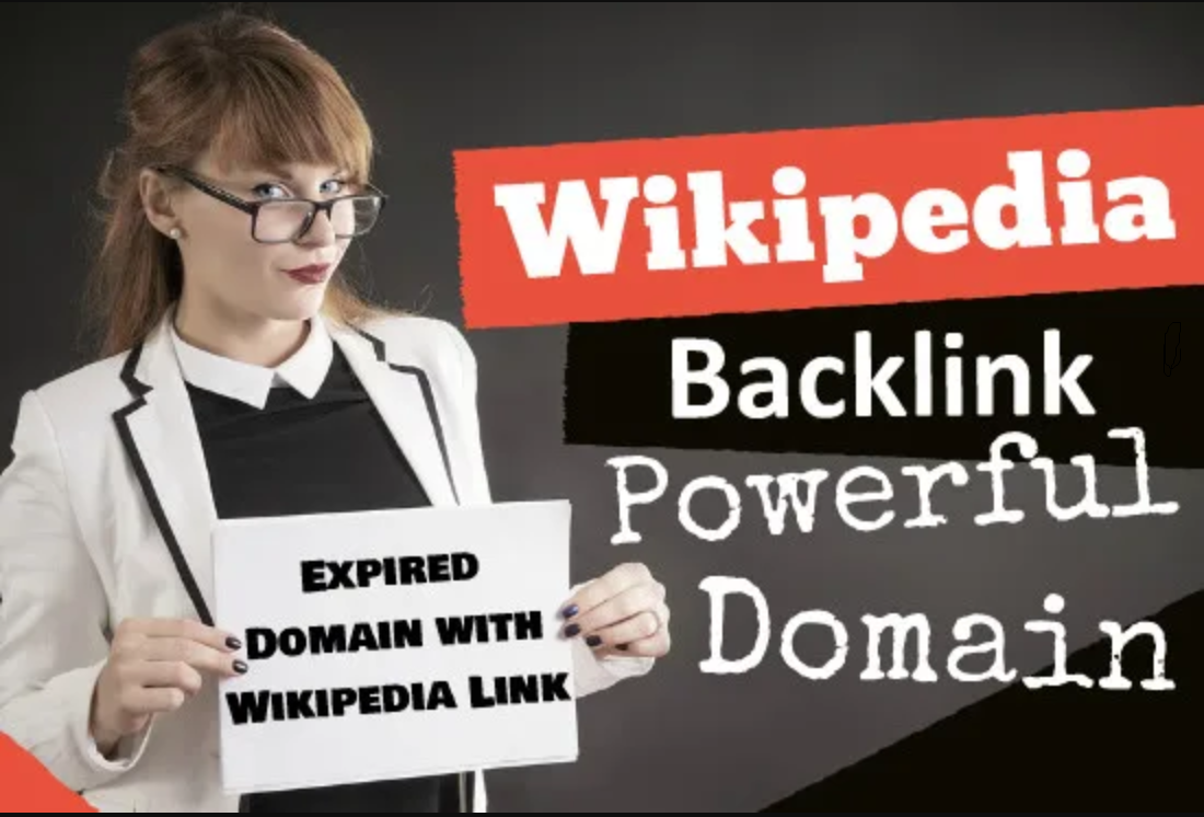 I will give you Expired domain with Wikipedia Backlin...