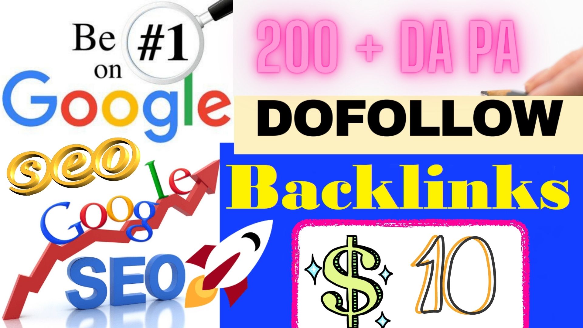 I will build SEO backlinks via high authority dofollo...