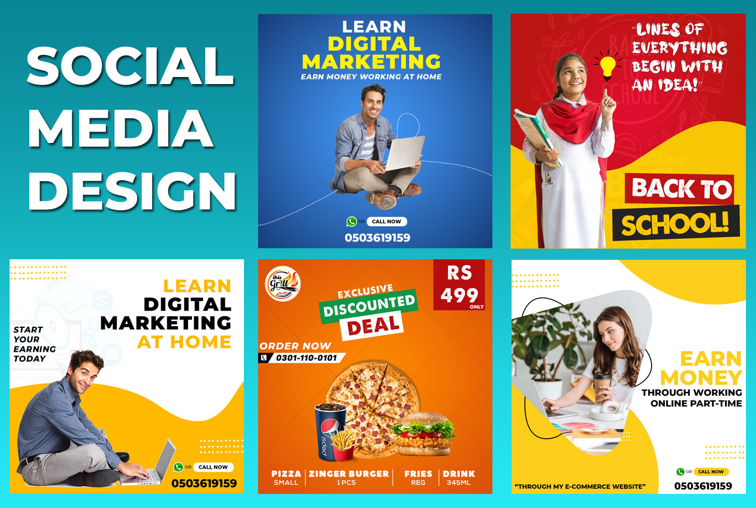 I will design awesome instagram and facebook ad image