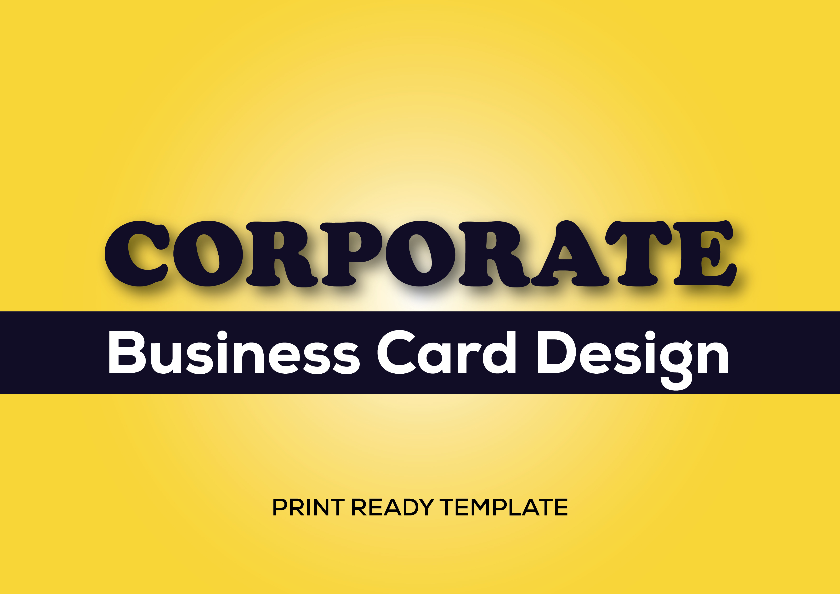 I am expert in minimal and corporate business card de...
