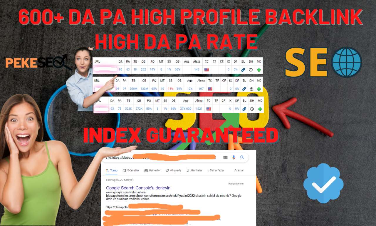 600+ Premium Profile Backlink 90+ High DA PA