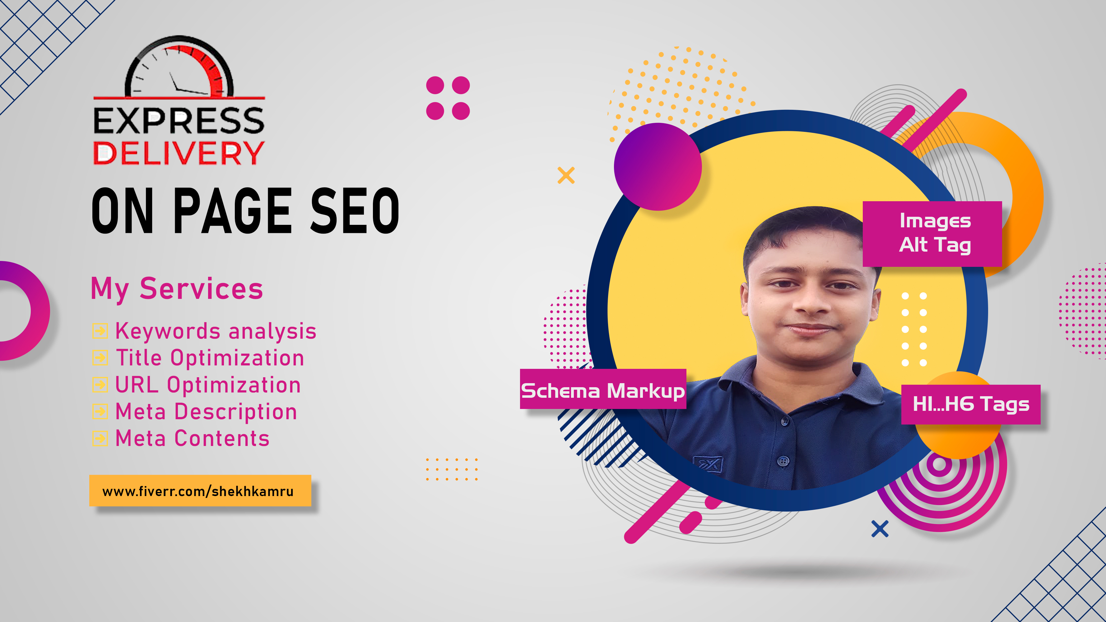 I will do onpage SEO website and wordpress yoast and ...