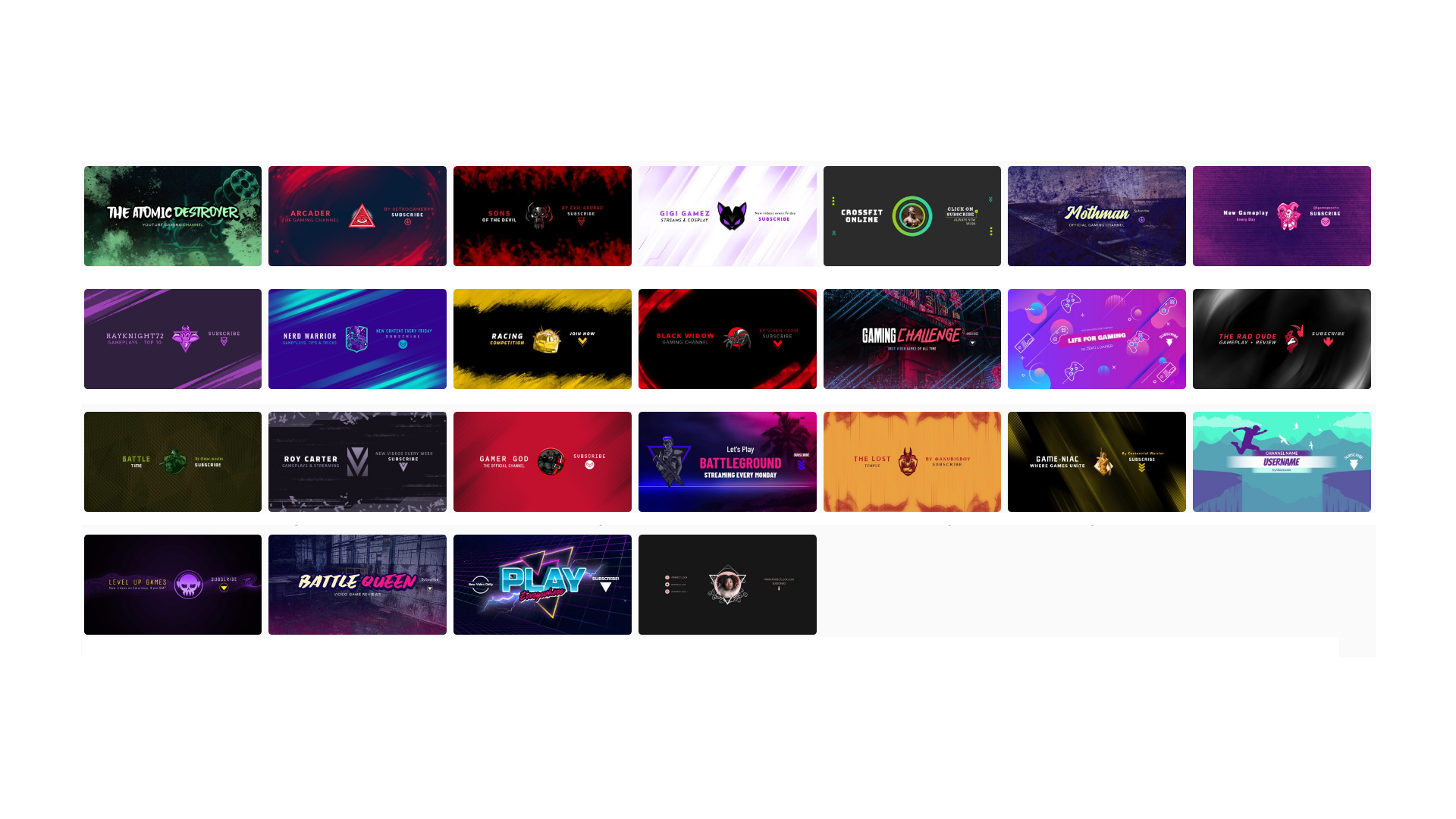 I Will Design for you seo friendly attractive YouTube...