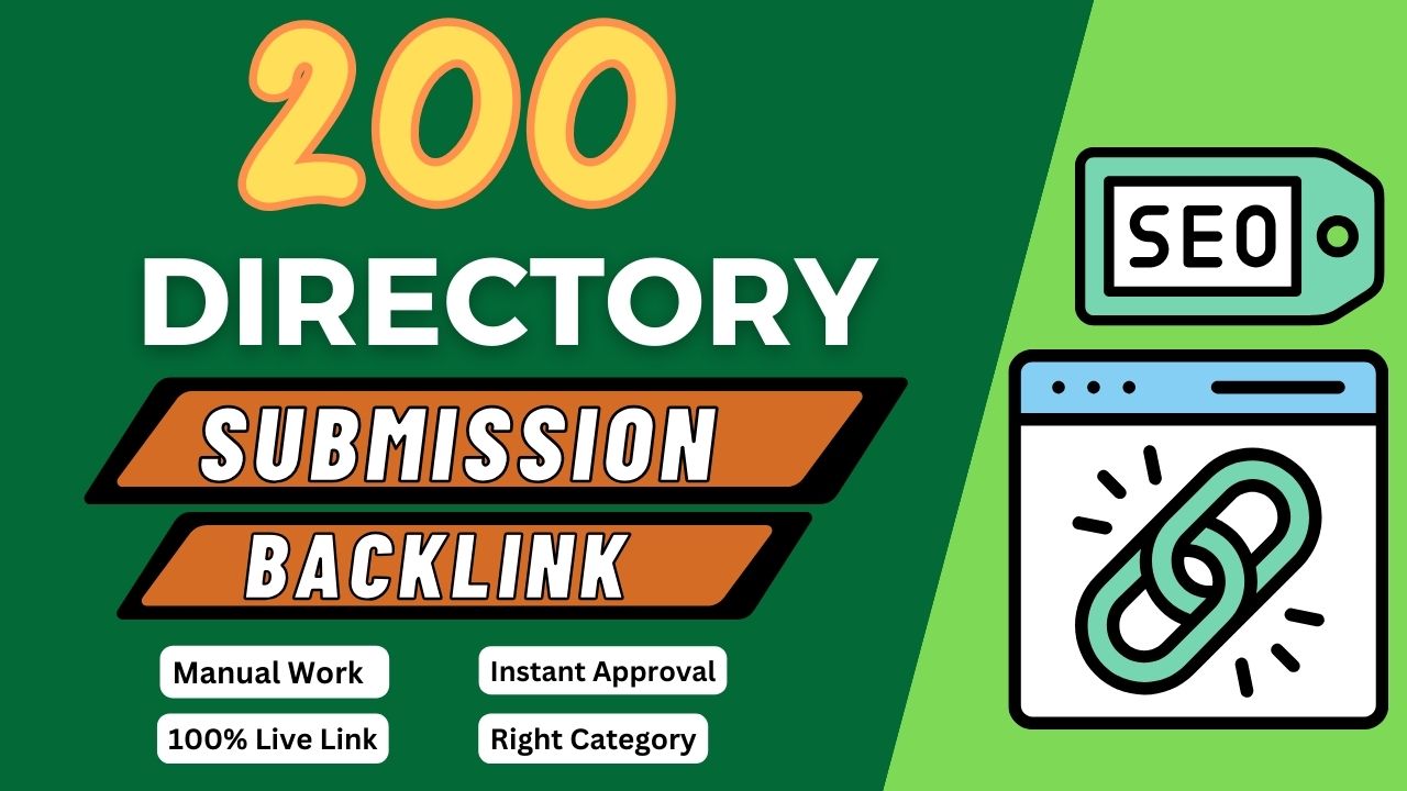 I will do 200 directory submission manually with fast...