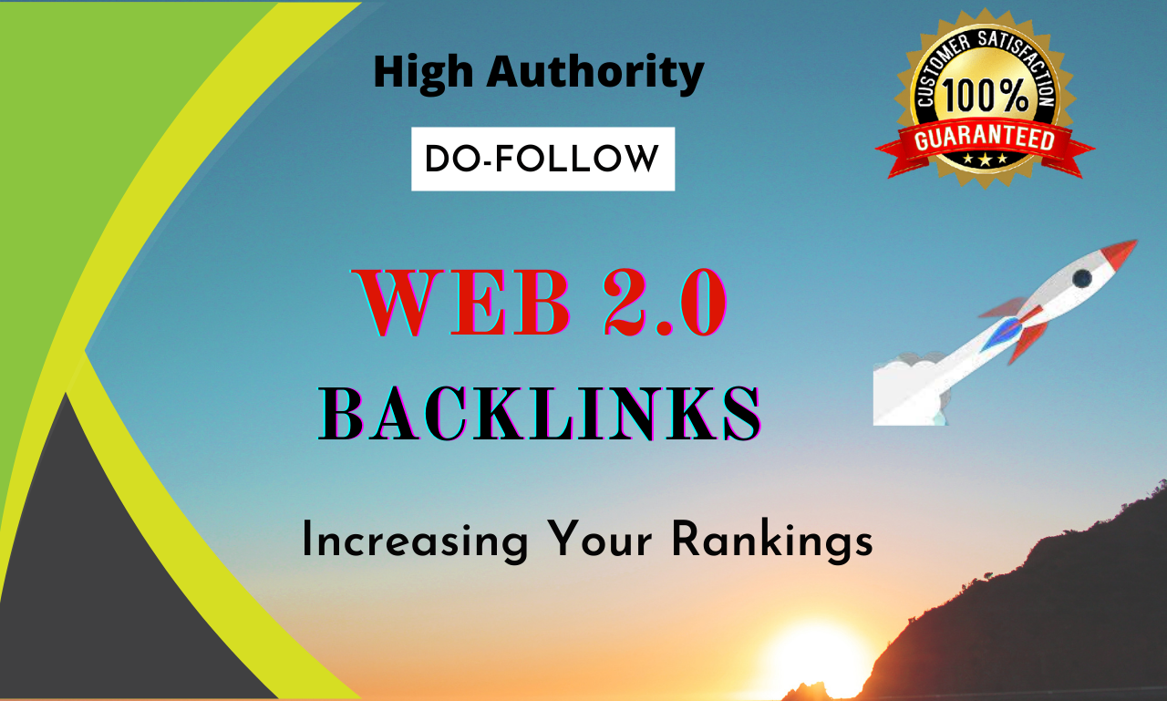 I will provide super Web 2.0 Backlinks for your websi...