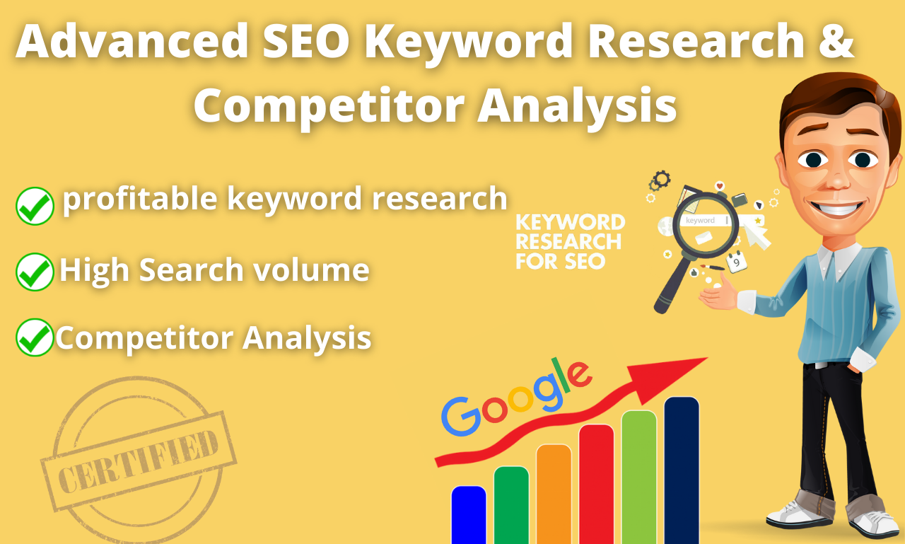 I will do profitable advanced SEO keyword research an...