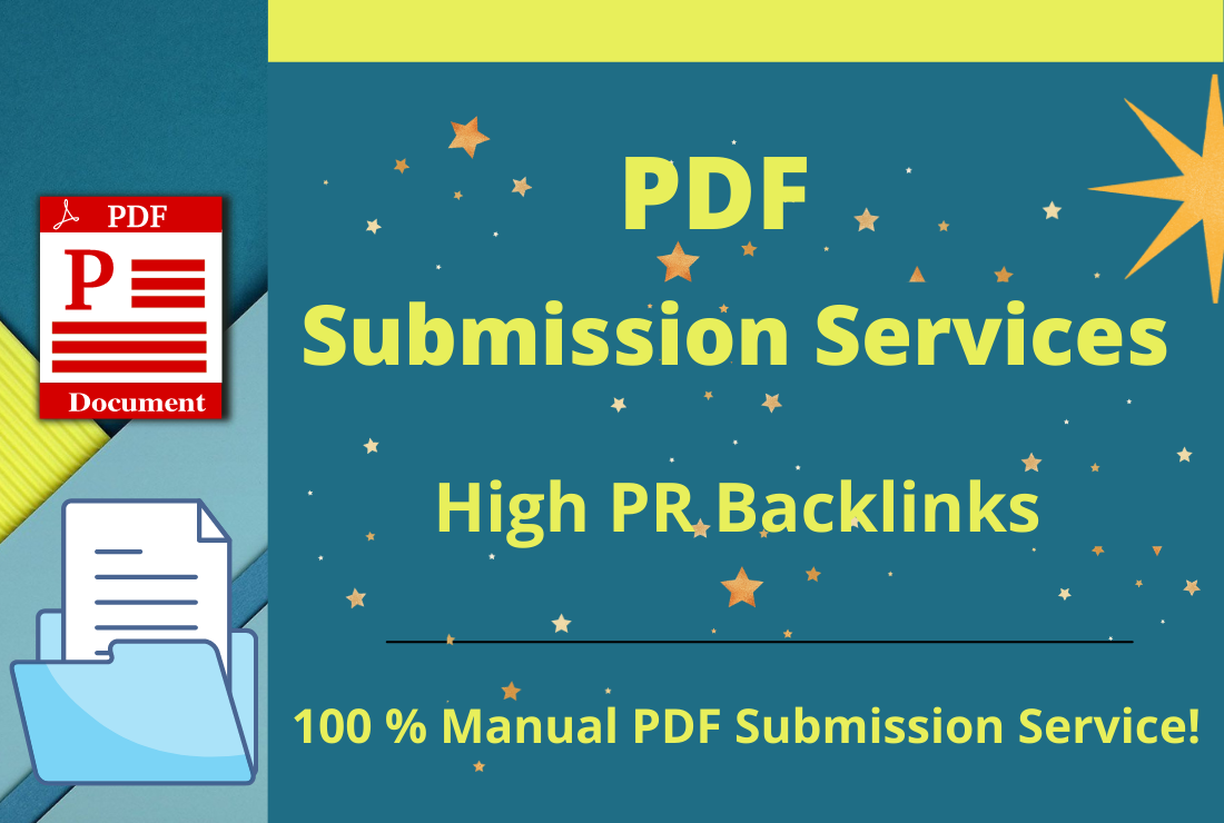 I will do high pr pdf submission to 50 document shari...