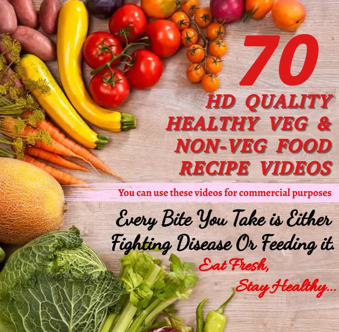 I will give 70 HD quality commercial usage allowed he...