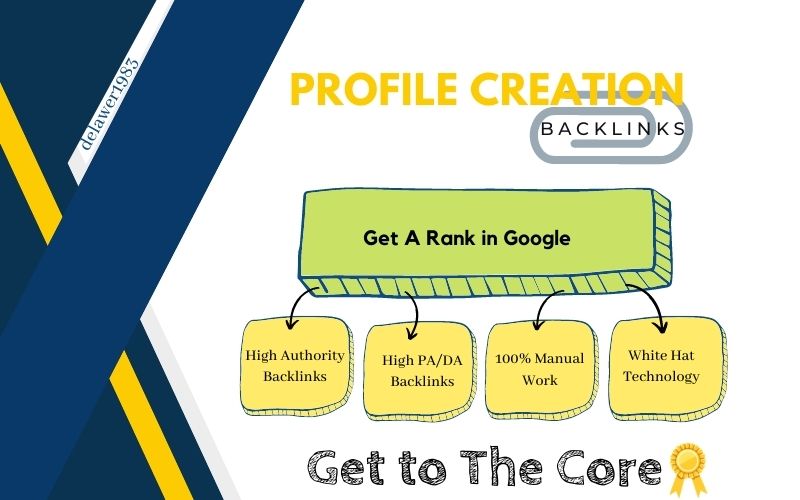 High Authority 150 Profile Creation Backlinks for you...