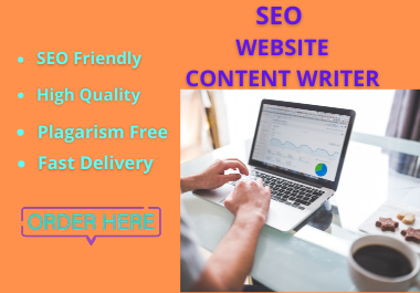 I will be your SEO website content writer or amazing ...