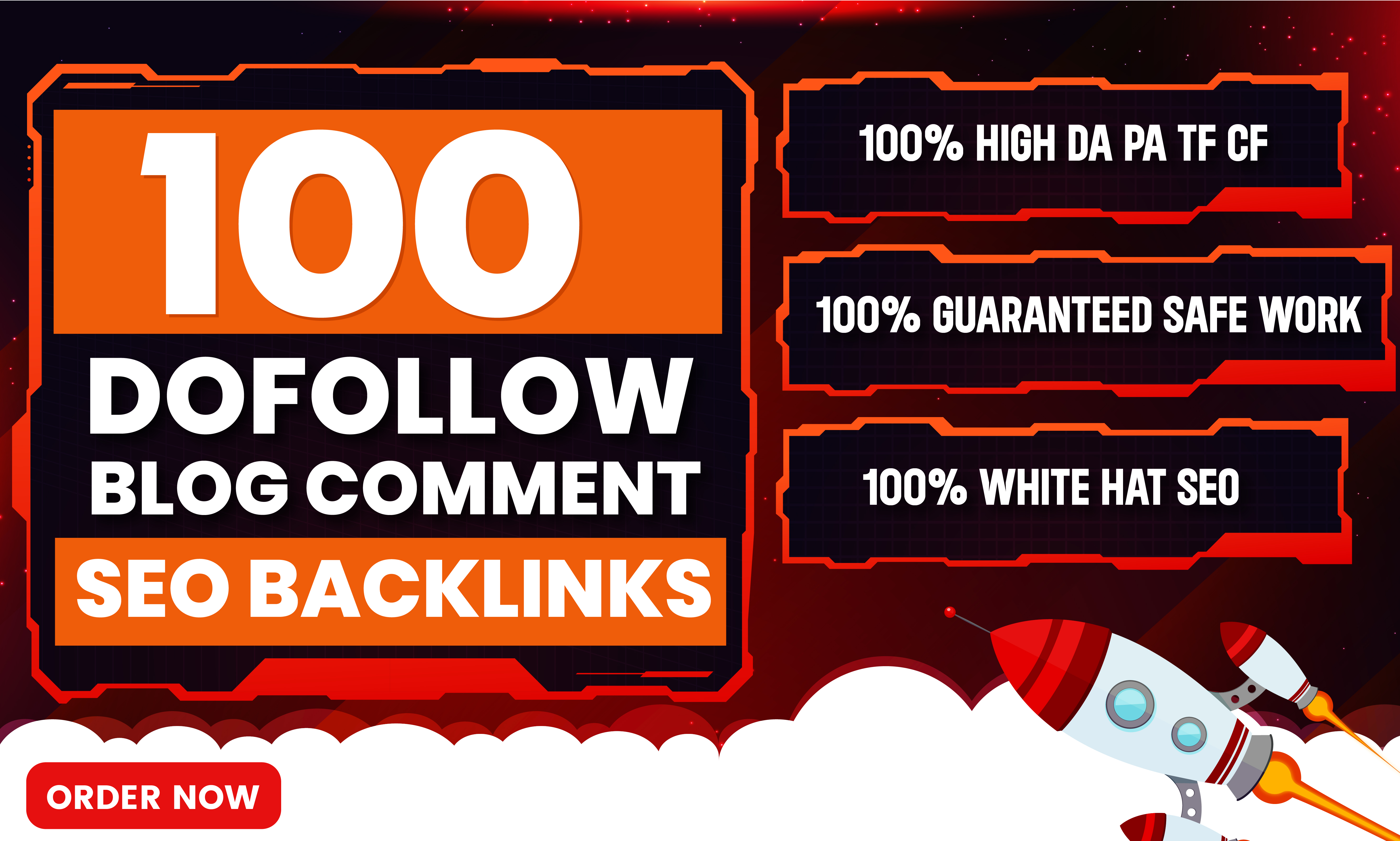 Get 100 Unique Domain Dofollow Comment Backlinks High...