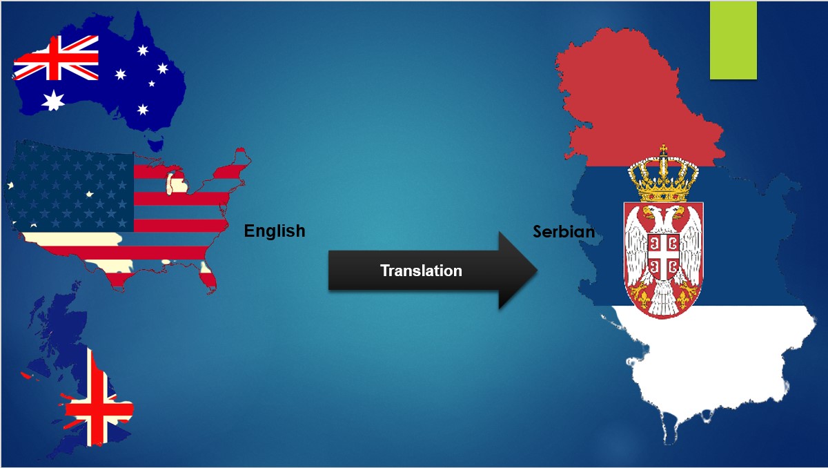 I will translate from english into a serbian