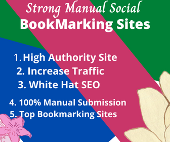 I will do Manually High Quality 50 Social Bookmarking...
