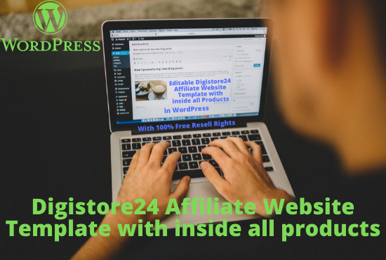 I am creating Digistore24 Affiliate Website Template ...