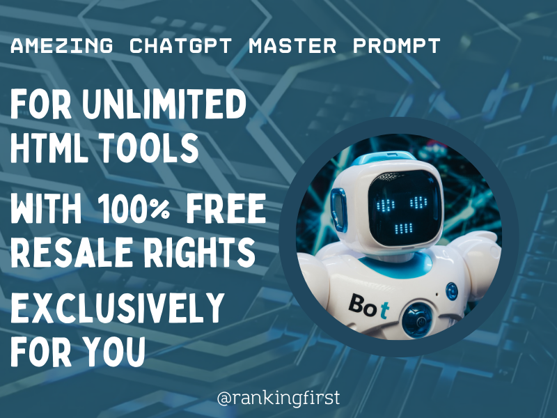 Generate Unlimited, Powerful HTML Tools with Master ...