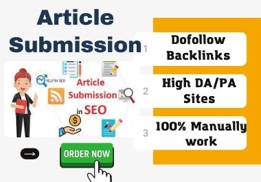 I will publish Content on directory Submission sites ...