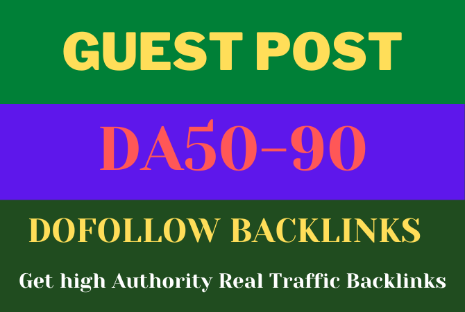 I will guest post SE0 backlinks on da DR 50 plus d0f0...